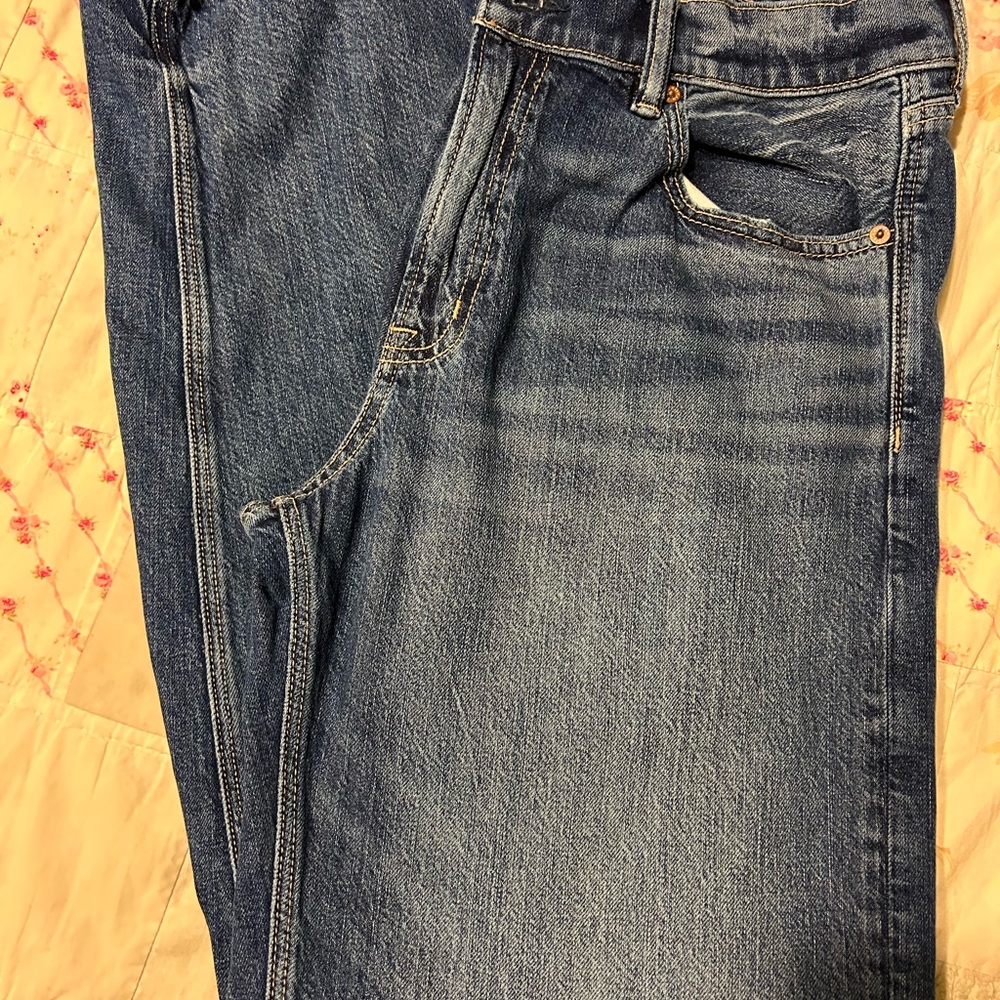 American Eagle Outfitters Dark Blue Straight Jeans